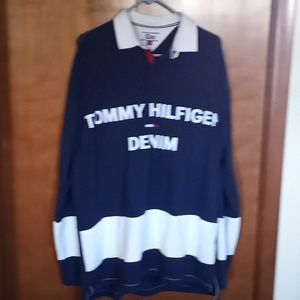 EuC Tommy Hilfiger Polo Shirt Size Large